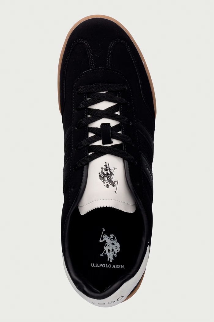 JAZZ003A sneakers Ανδρικά U.S. Polo Assn. JAZZ003M.GHY1.BLK μαύρο