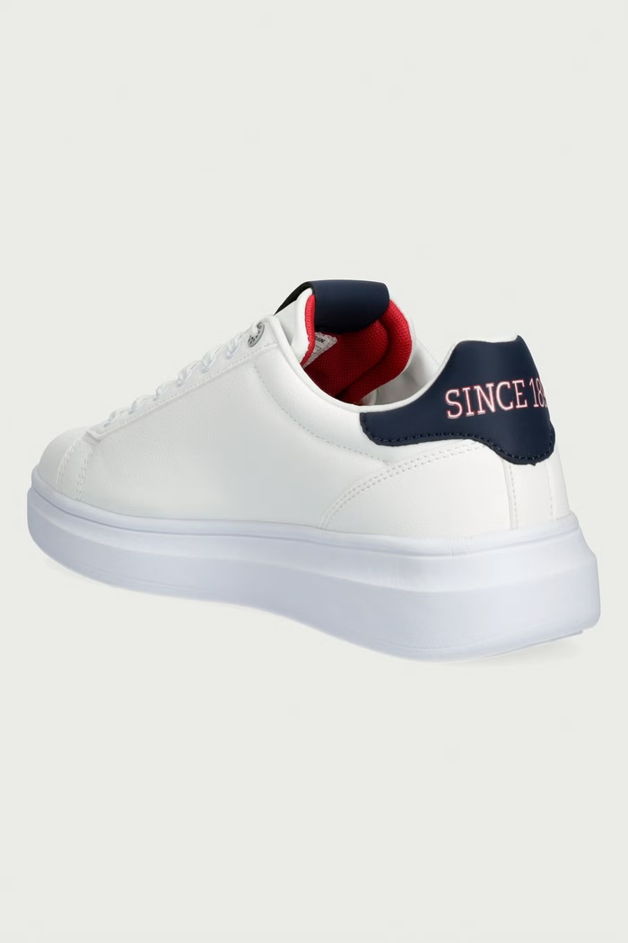 Obuća U.S. Polo Assn. CODY010C tenisice za muškarce od kože CODY010M.GY4.WHIDBL14 bijela