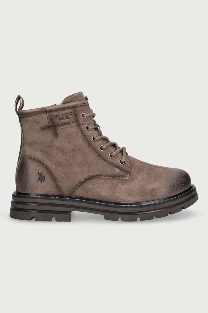 U.S. Polo Assn. Ορειβατικά μποτάκια Ανδρικά nubuck BERNY002A BERNY002M.GS1.BRW009 καφέ AW26