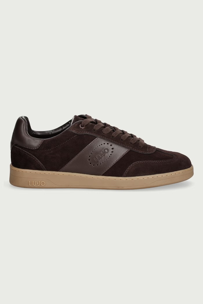 Liu Jo PARKER 01 sneakers pánske kožené 7G6005PX310S3365 hnedá AW26