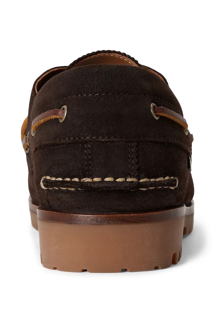 Mokasinke za muškarce od kože Ranger Deck Polo Ralph Lauren 812P15866001.200 smeđa