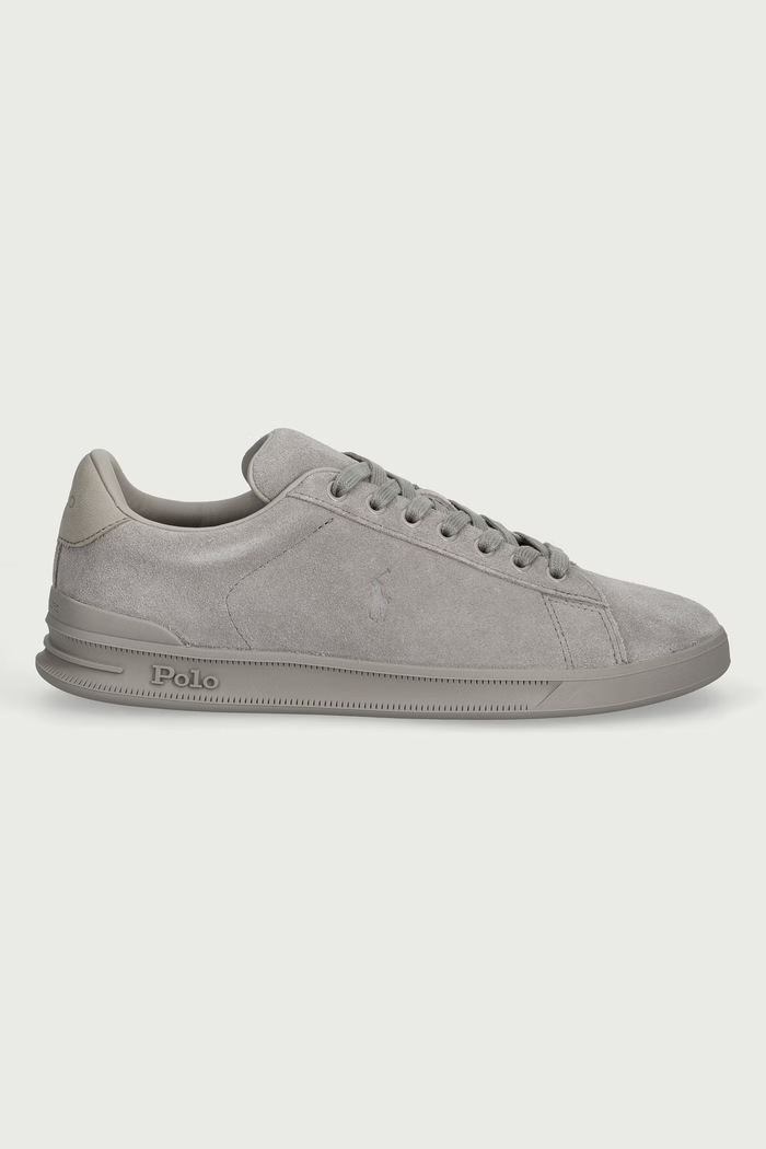 Polo Ralph Lauren Hrt Crt III čevlji moški usnjeni 809P15744001.020 siva AW26