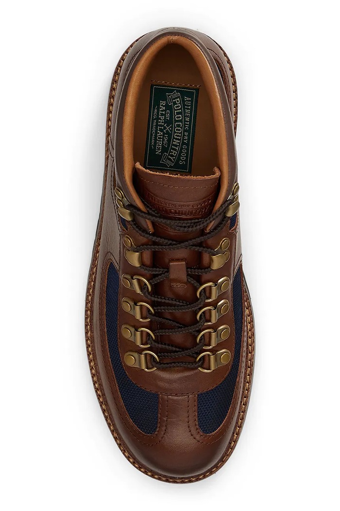 Obuća Polo Ralph Lauren cipele za muškarce Polo Alp Mid 812P15879001.250 smeđa