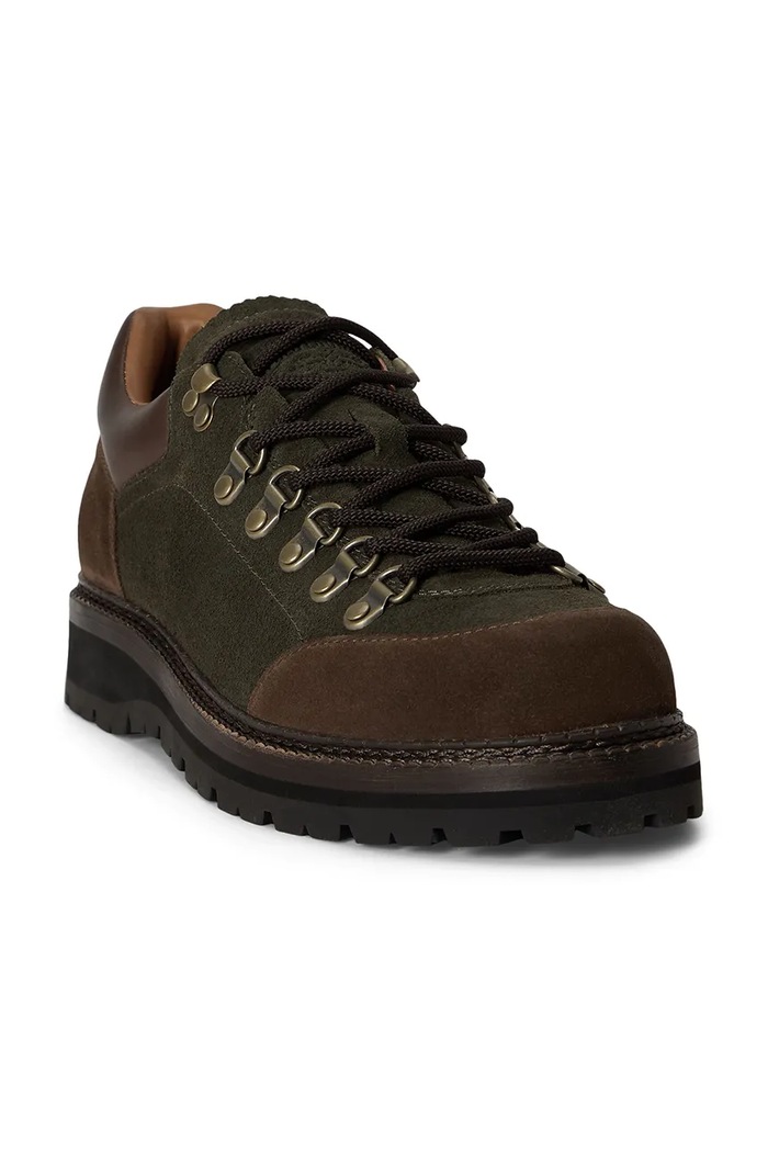 Polo Ralph Lauren cipele za muškarce od kože Polo Alp Low 812P15877001.200 zelena AW26