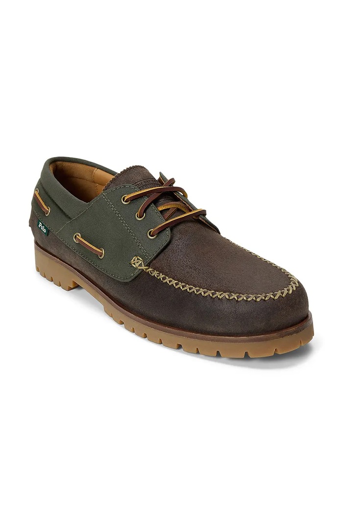 Polo Ralph Lauren Mokasinke za muškarce od kože Ranger Deck 812P15864001.200 smeđa AW26