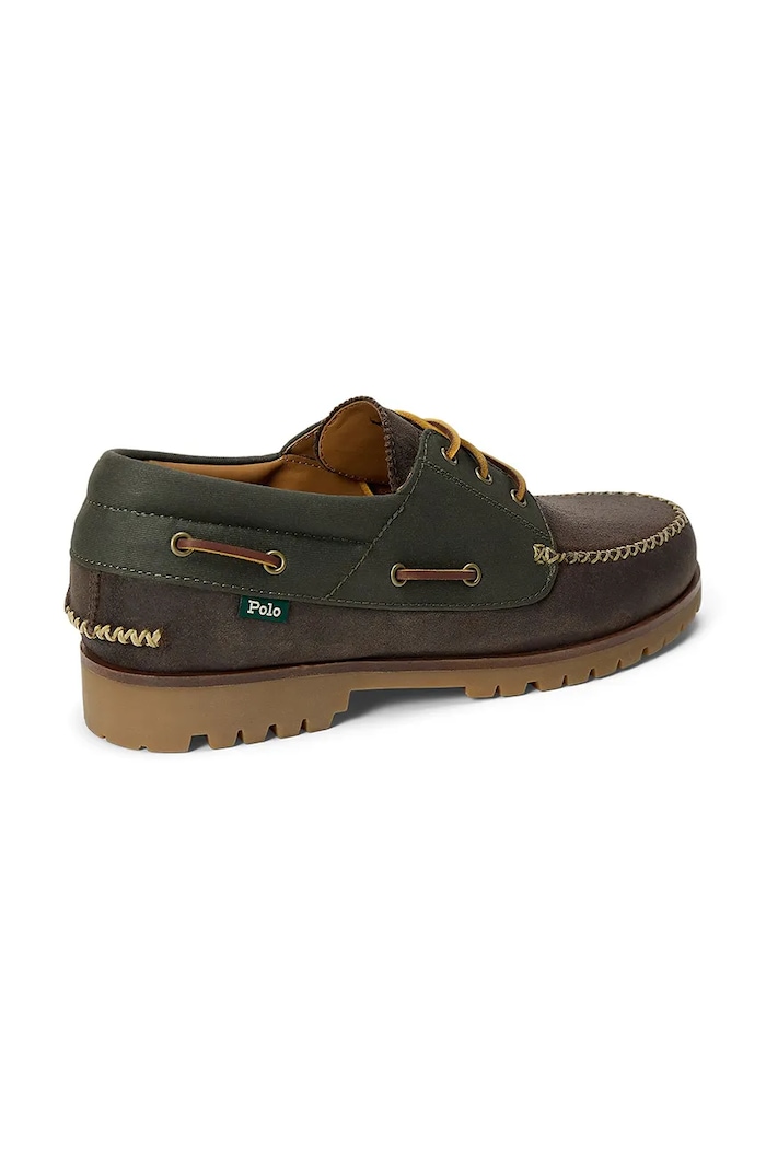Obuća Polo Ralph Lauren Mokasinke za muškarce od kože Ranger Deck 812P15864001.200 smeđa
