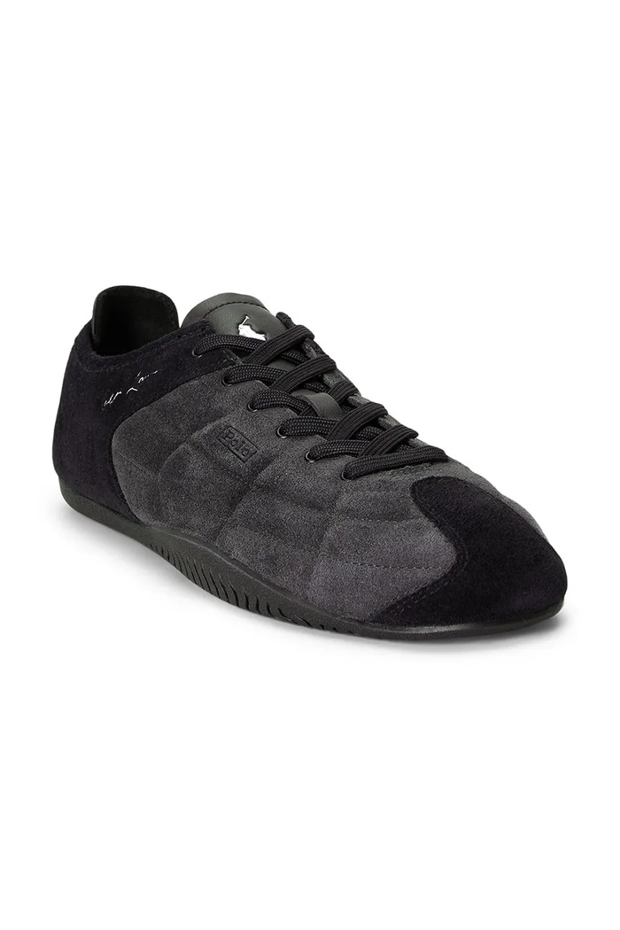 Polo Ralph Lauren Ralph L Rcer tenisice za muškarce od brušene kože 809P15759001.001 crna AW26