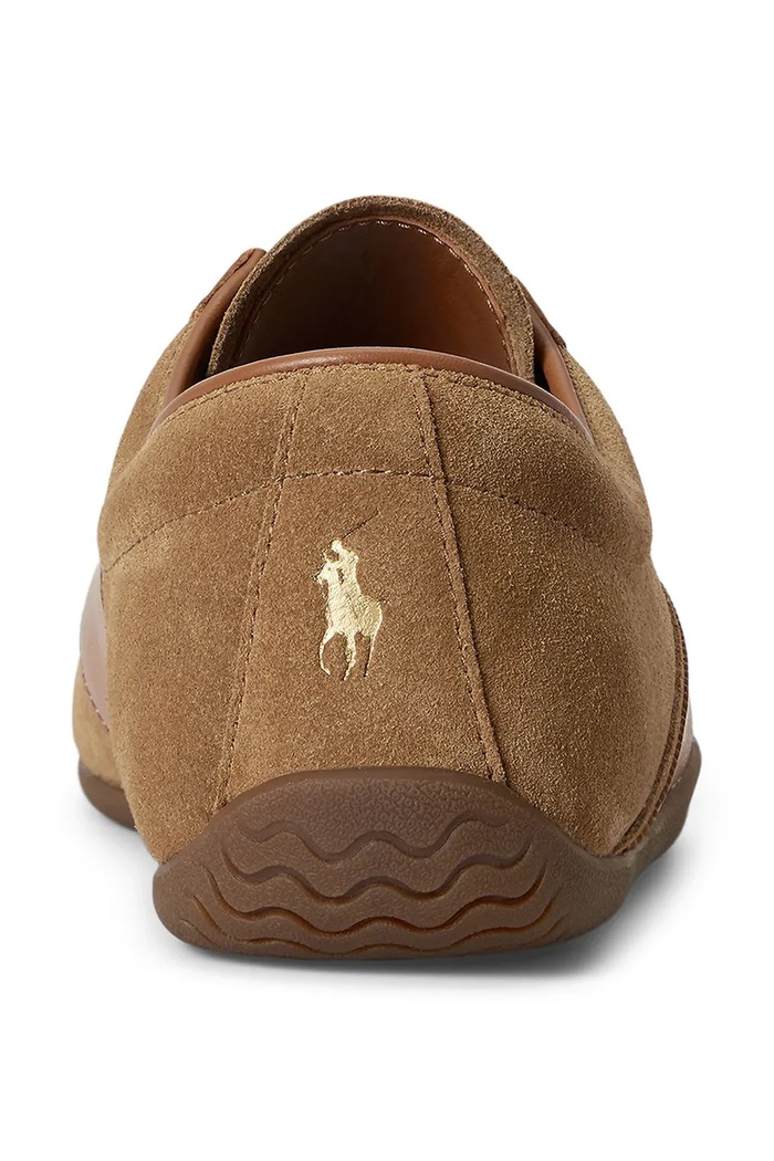 Polo Ralph Lauren Ralph L Rvec sneakers ανδρικά σουέτ 809P15755001.270 καφέ