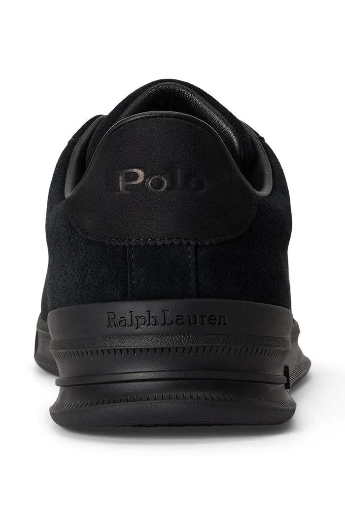 Hrt Crt III tenisice za muškarce od brušene kože Polo Ralph Lauren 809P15744004.001 crna