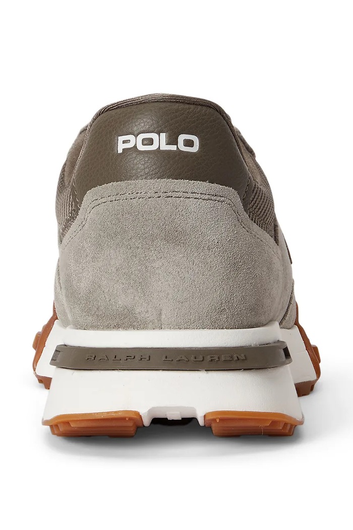 Eldridge sneakers pánske kožené Polo Ralph Lauren 809P15701003.020 sivá