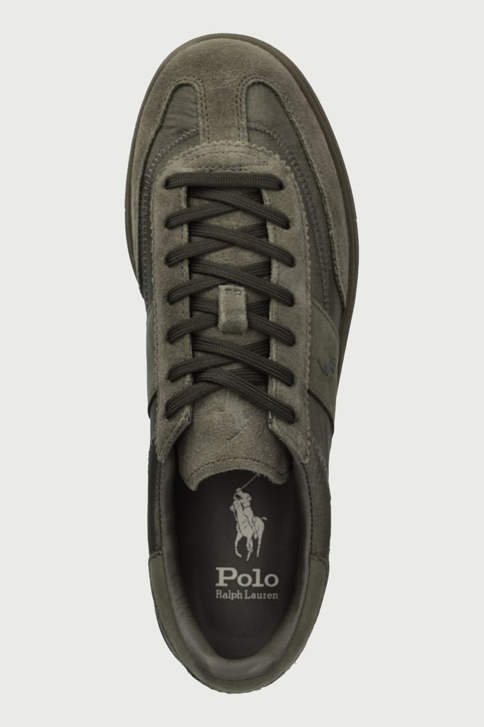 Bedford Pp sneakersy męskie zamszowe Polo Ralph Lauren 809P15666003.300 zielony