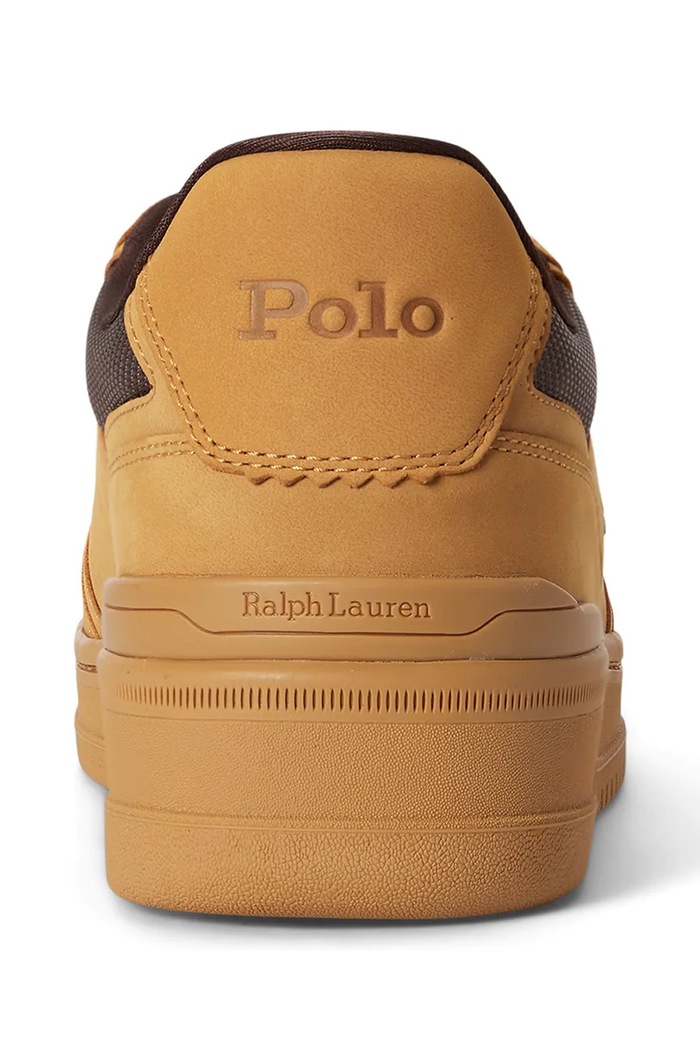 Opn Mster Pp sneakers pánske kožené Polo Ralph Lauren 809P15665003.230 žltá