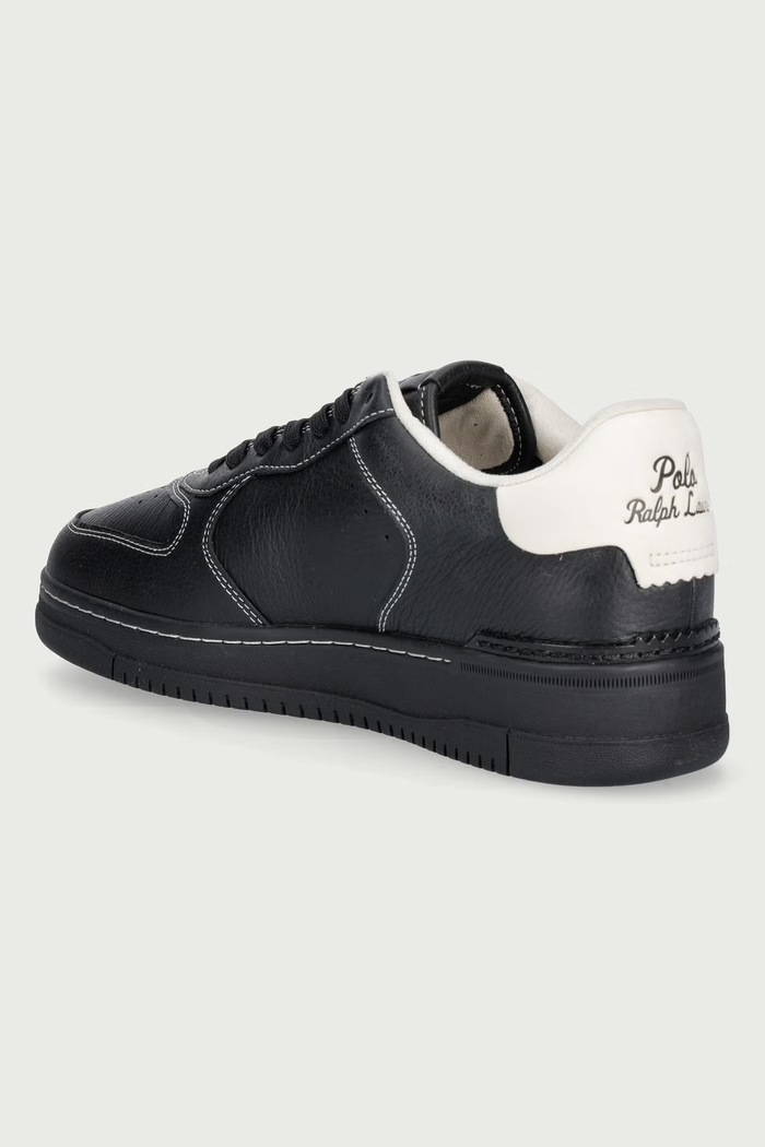 Obutev Polo Ralph Lauren Masters Crt superge moške usnjene 809P15490004.001 črna