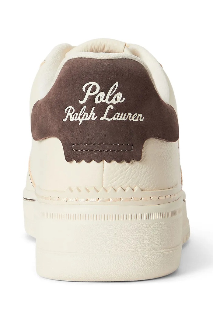 Masters Crt tenisice za muškarce od kože Polo Ralph Lauren 809P15490002.101 bež