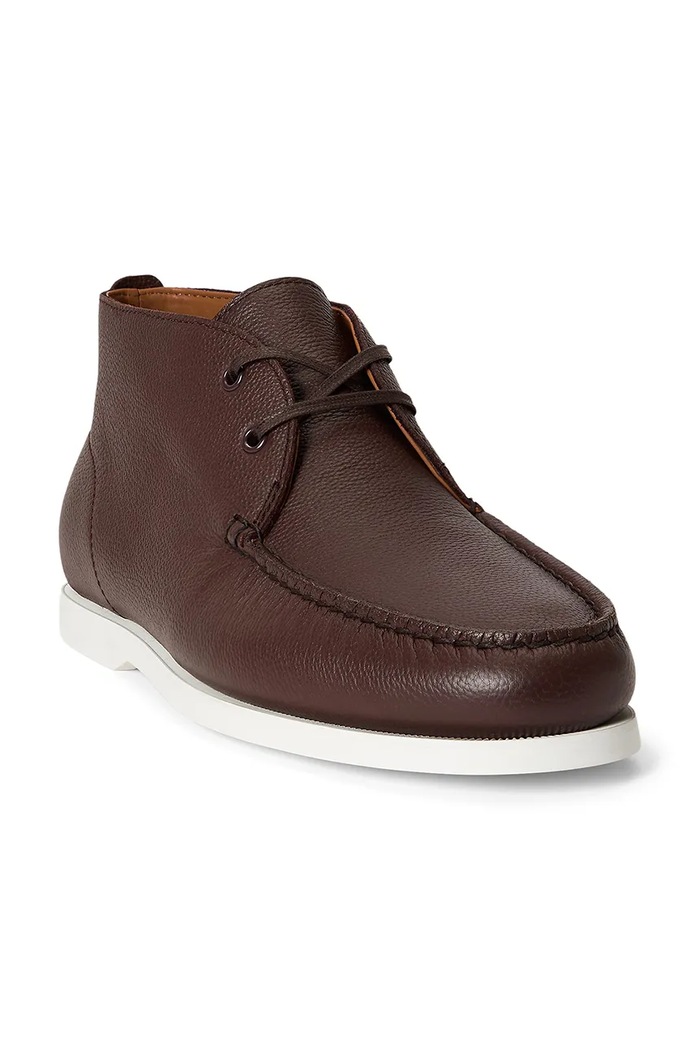 Polo Ralph Lauren Mokasíny pánske kožené Merton Chuka 803P15852002.201 hnedá AW26