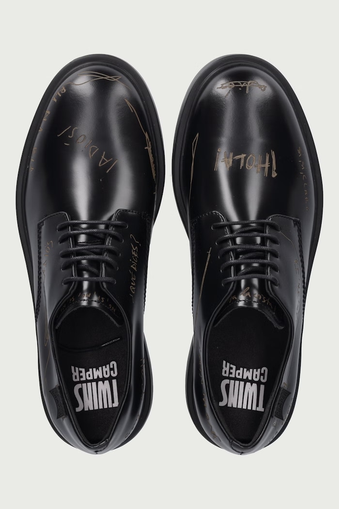 Camper Pantofi pentru bărbați din piele TWS negru K100979.020