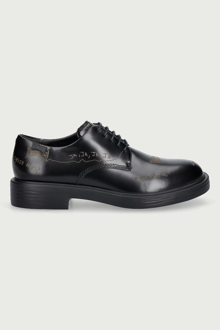 Încălțăminte Camper Pantofi pentru bărbați din piele TWS K100979.020 negru