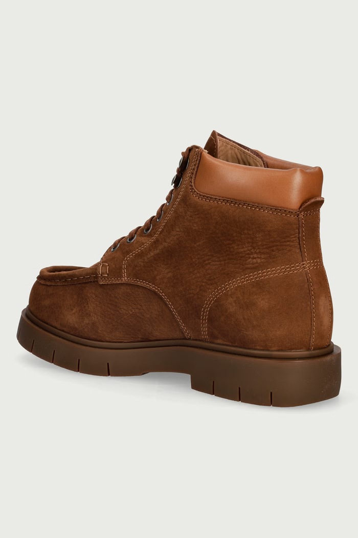 Încălțăminte Camper Ghete de drumeție pentru bărbați din nubuc Alaro K300553.003 maro