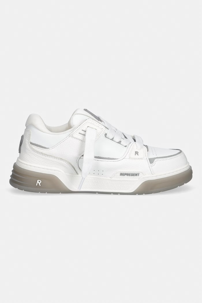 Represent sneakersy męskie skórzane MLM9754 biały AW26