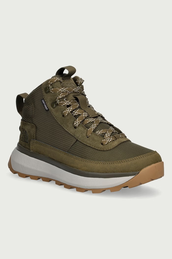 The North Face Obuća za planinarenje za muškarce Bergen zelena NF0A8D8WDUJ1