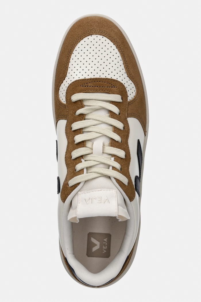 Veja V-10 LEATHER sneakers da uomo marrone VI0221444B