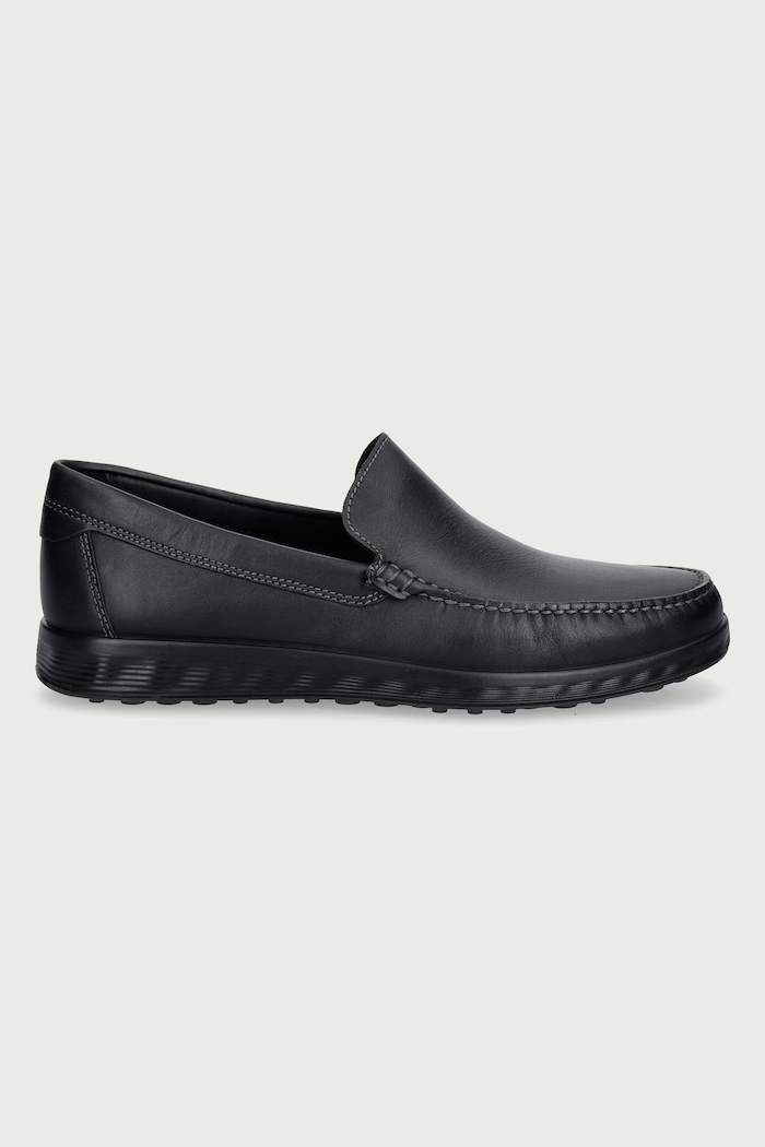 Ecco Férfi bőr mokaszin S Lite 540514.01001 fekete AW26