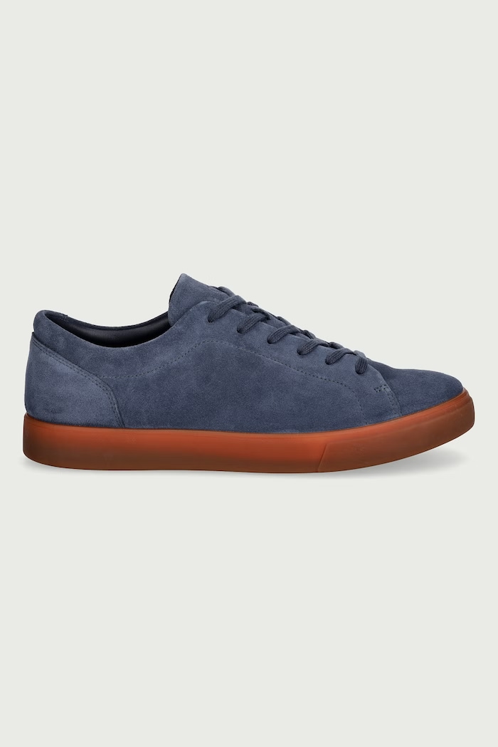 Ecco Soft 10 sneakersy męskie zamszowe 560114.05415 granatowy AW26