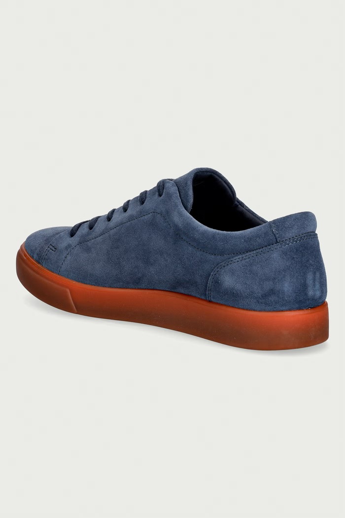 Παπούτσια Ecco Soft 10 sneakers ανδρικά σουέτ 560114.05415 σκούρο μπλε