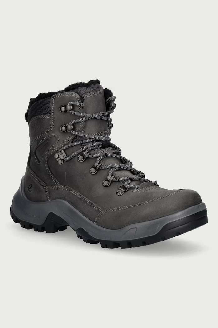 Ecco Topánky pánske kožené Offroad M sivá 822404.02308