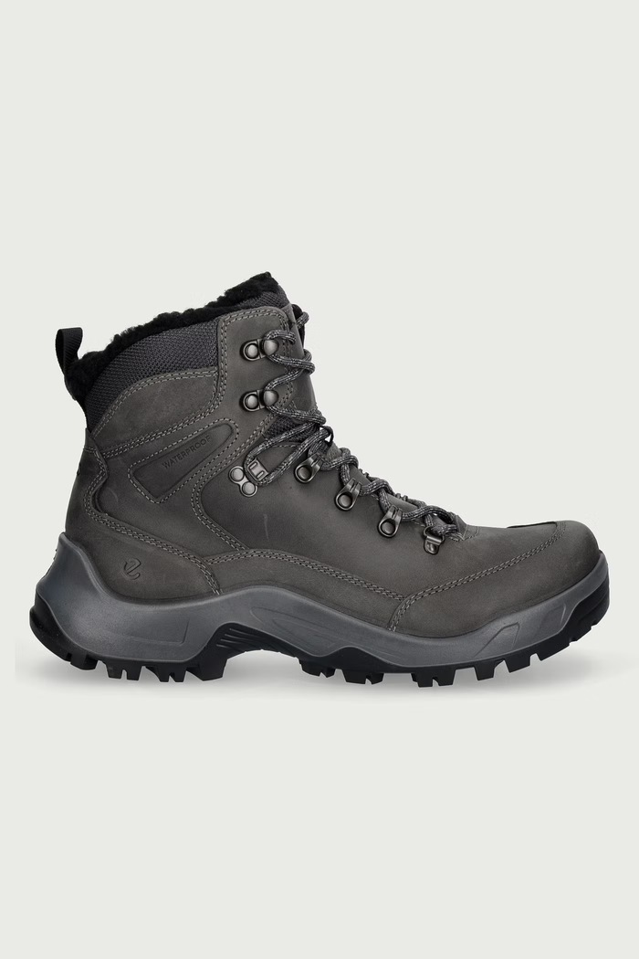 Ecco Topánky pánske kožené Offroad M 822404.02308 sivá AW26