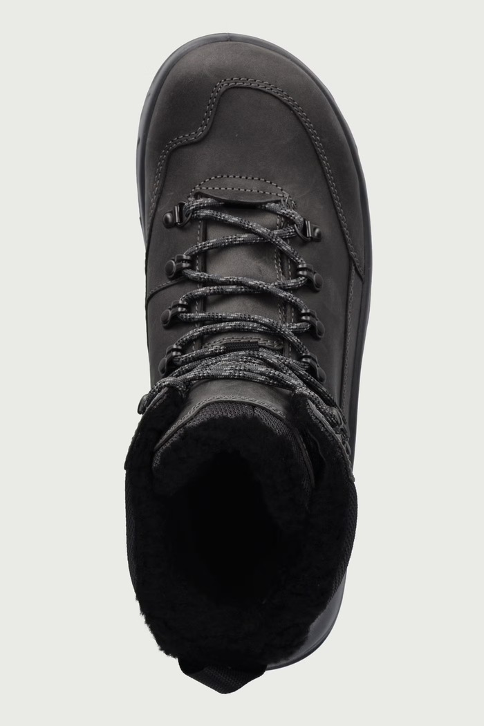 Topánky pánske kožené Offroad M Ecco 822404.02308 sivá