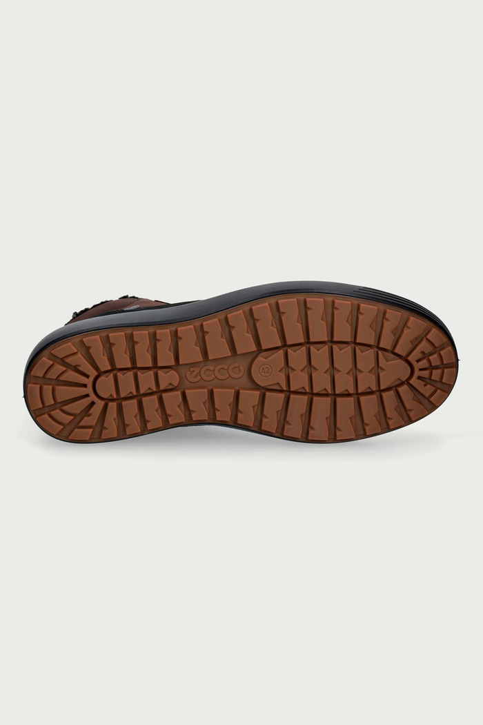 Turistické topánky pánske kožené Soft 7 Tred W Ecco hnedá 450444.59325
