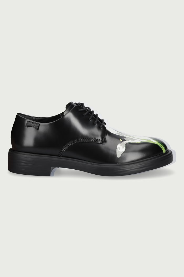 Obuv Camper Poltopánky pánske kožené TWS K100979.017 čierna