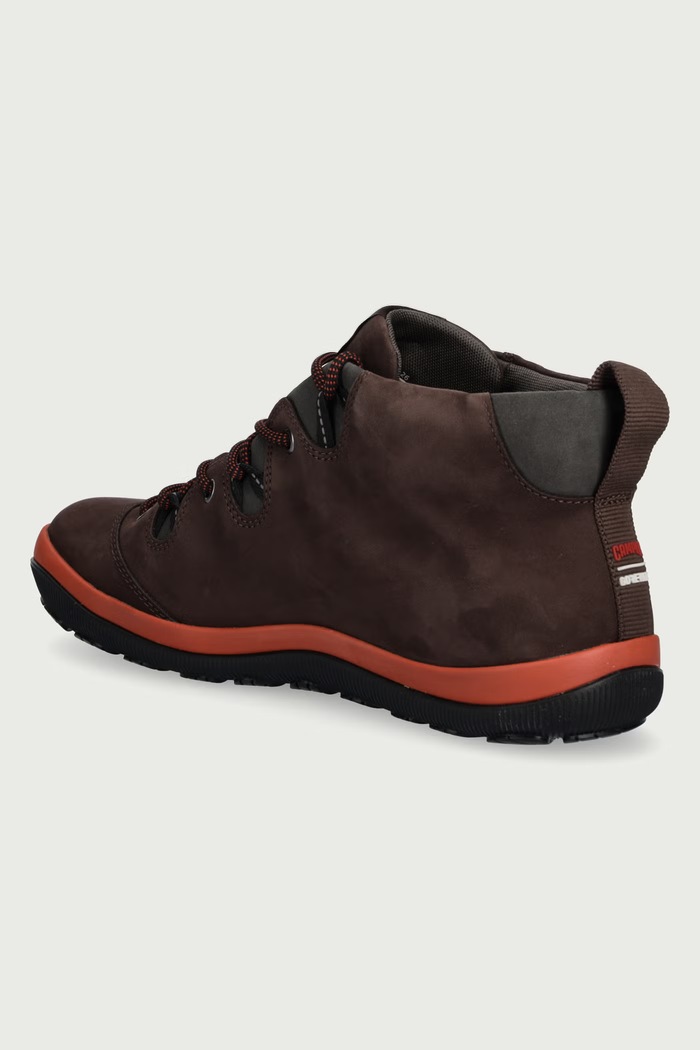 Παπούτσια Camper Peu Pista GM sneakers ανδρικά νουμπούκ K300557.003 καφέ