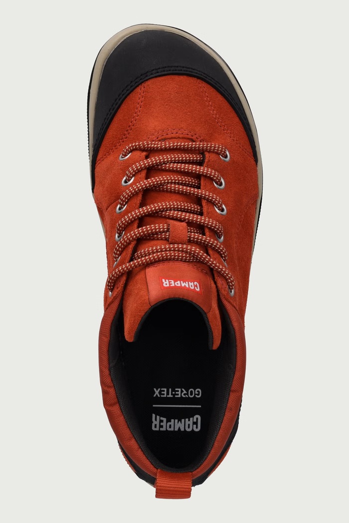 Peu Pista GM sneakers pentru bărbați din piele Camper K300556.003 portocaliu