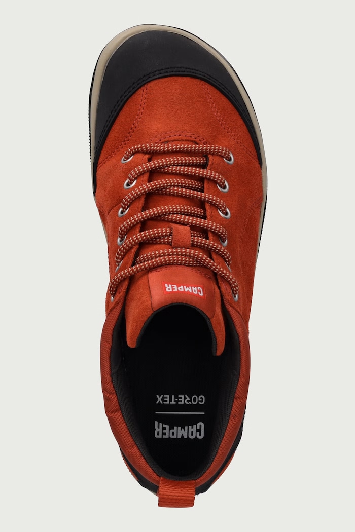Peu Pista GM sneakers pentru bărbați din piele Camper K300556.003 portocaliu