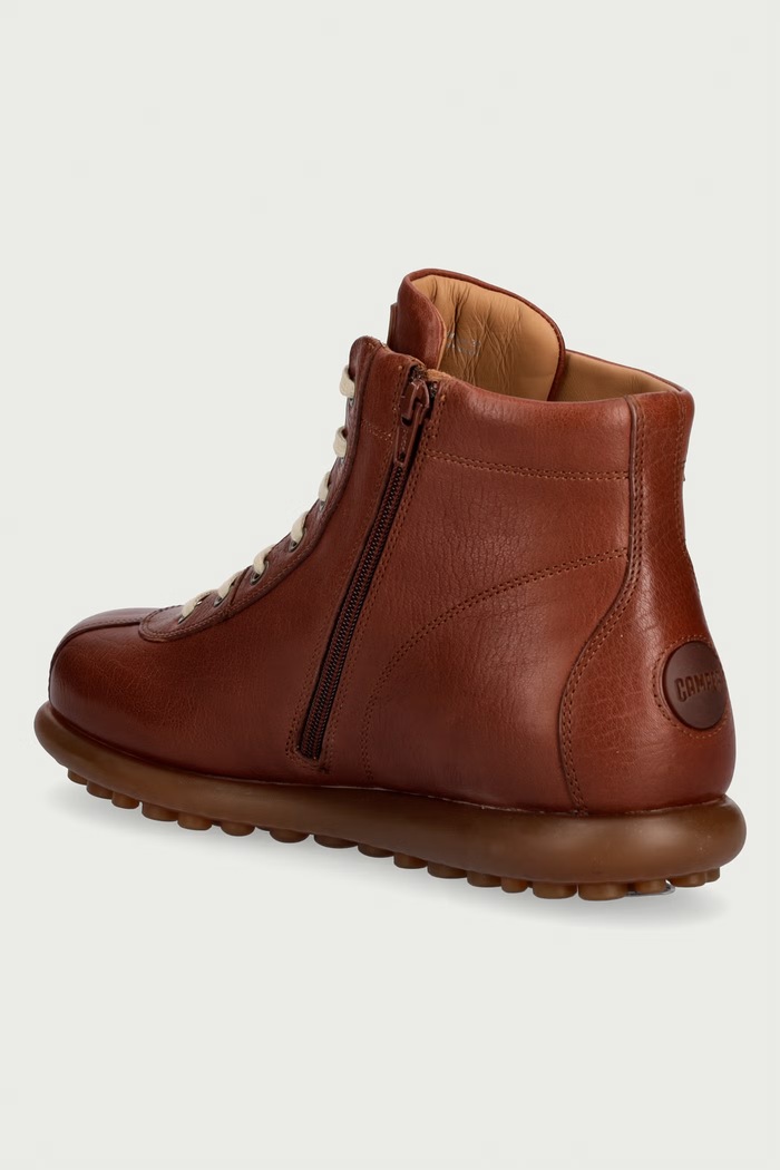 Obuća Camper Pelotas Ariel tenisice za muškarce od kože K300564.002 smeđa