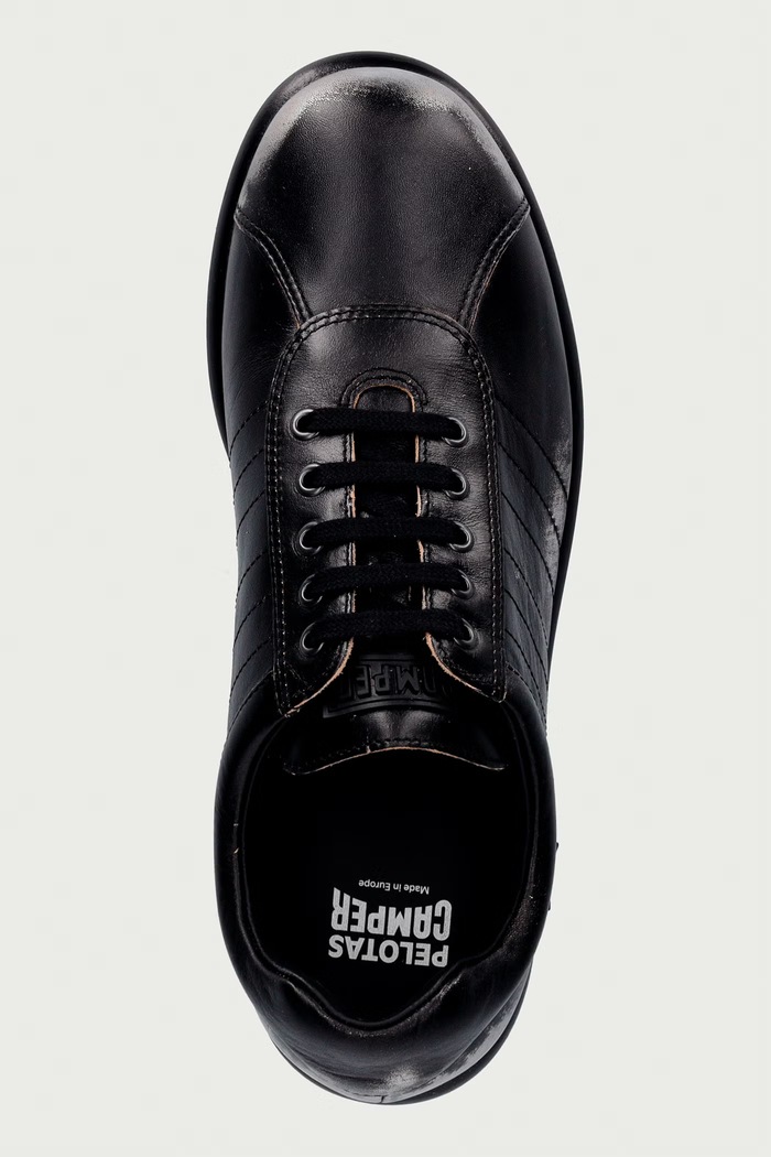 Camper Pelotas Ariel sneakers ανδρικά δερμάτινα μαύρο 16002.357