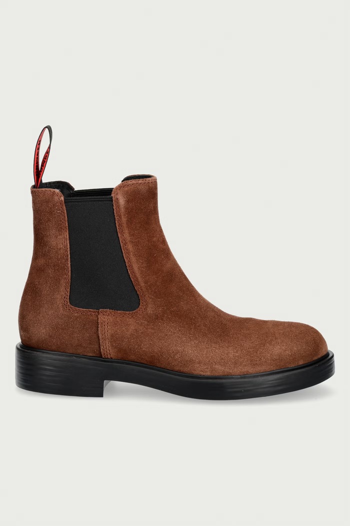 Camper Čizme za muškarce od brušene kože Dean K300492.007 smeđa AW26
