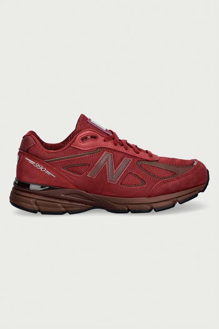 New Balance Made in USA sneakersy męskie U990BR4 czerwony AW26