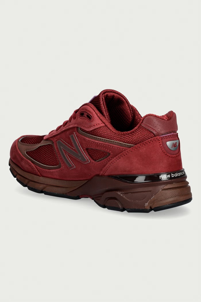 Obuwie New Balance Made in USA sneakersy męskie U990BR4 czerwony