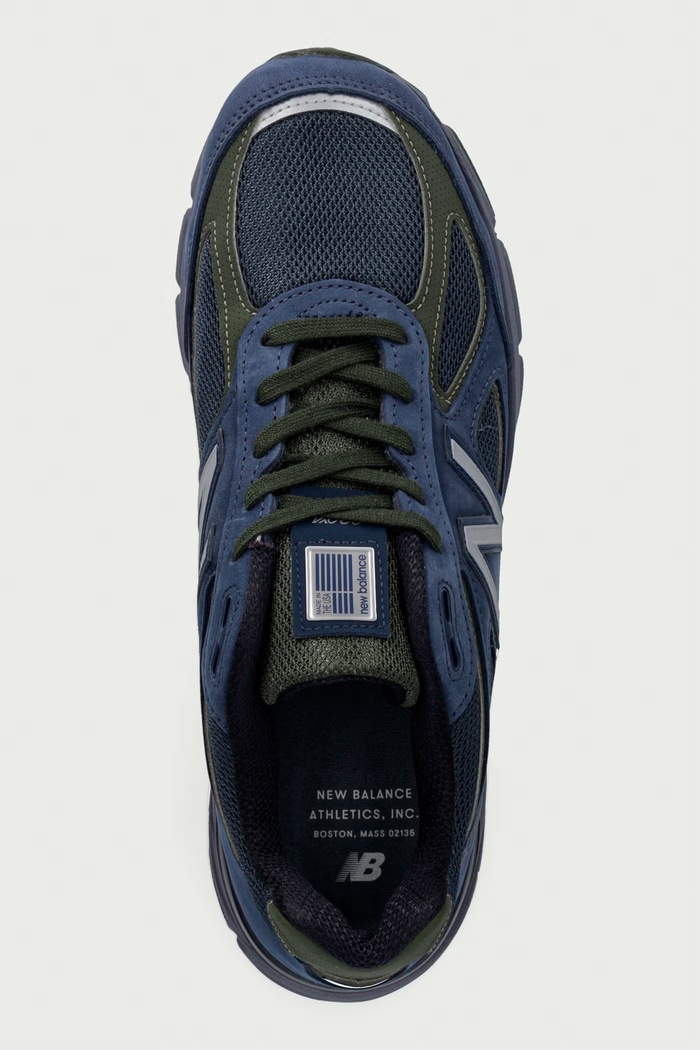 Made in USA sneakersy męskie New Balance granatowy U990BG4