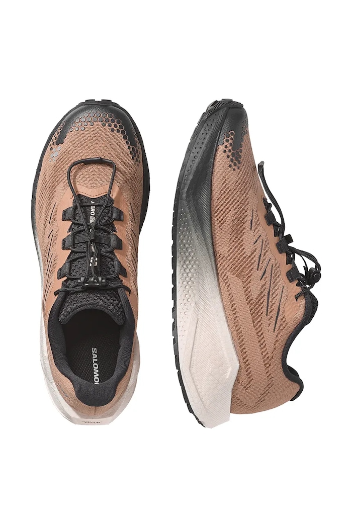 Buty do biegania męskie AERO BLAZE 4 GRVL Salomon L45400500 brązowy