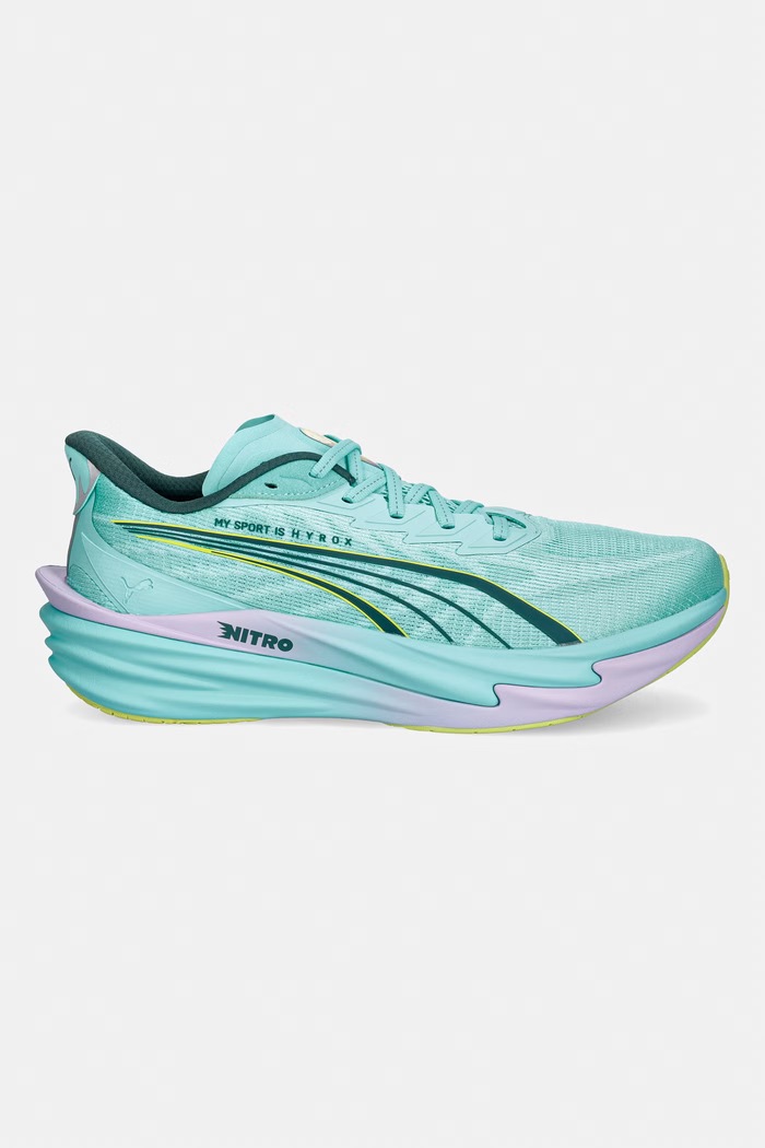 Puma buty treningowe męskie Deviate NITRO 4 HYROX 314155 turkusowy AW26
