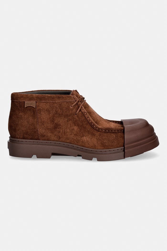 Camper Polobotky pánské semišové Junction K300475.005 hnědá AW26