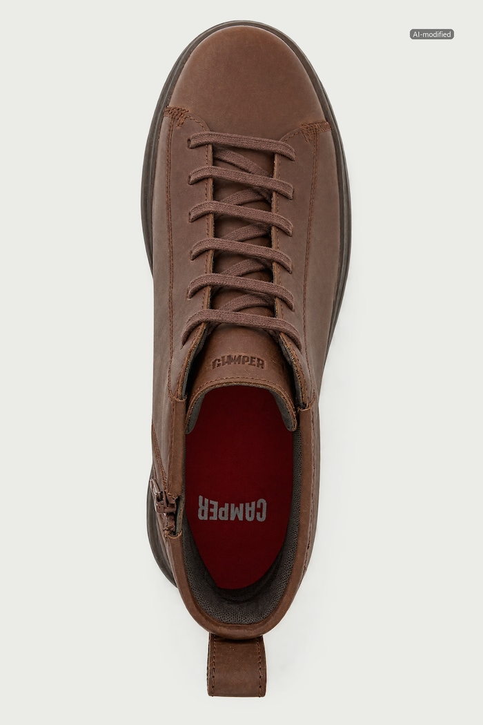 Buty męskie skórzane Brutus+ Camper K300535.005 brązowy