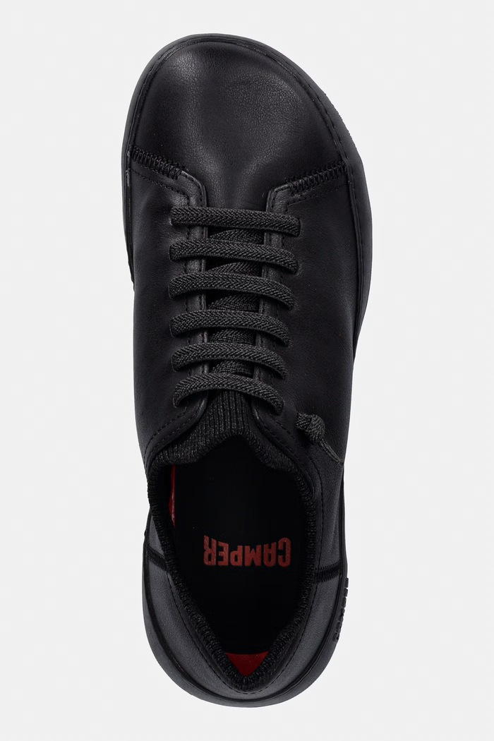 Camper Peu Serra sneakers ανδρικά δερμάτινα μαύρο K101075.001