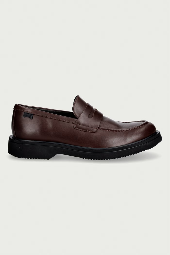 Camper мокасины для мужчин кожаные Norman K101001.005 коричневый AW26
