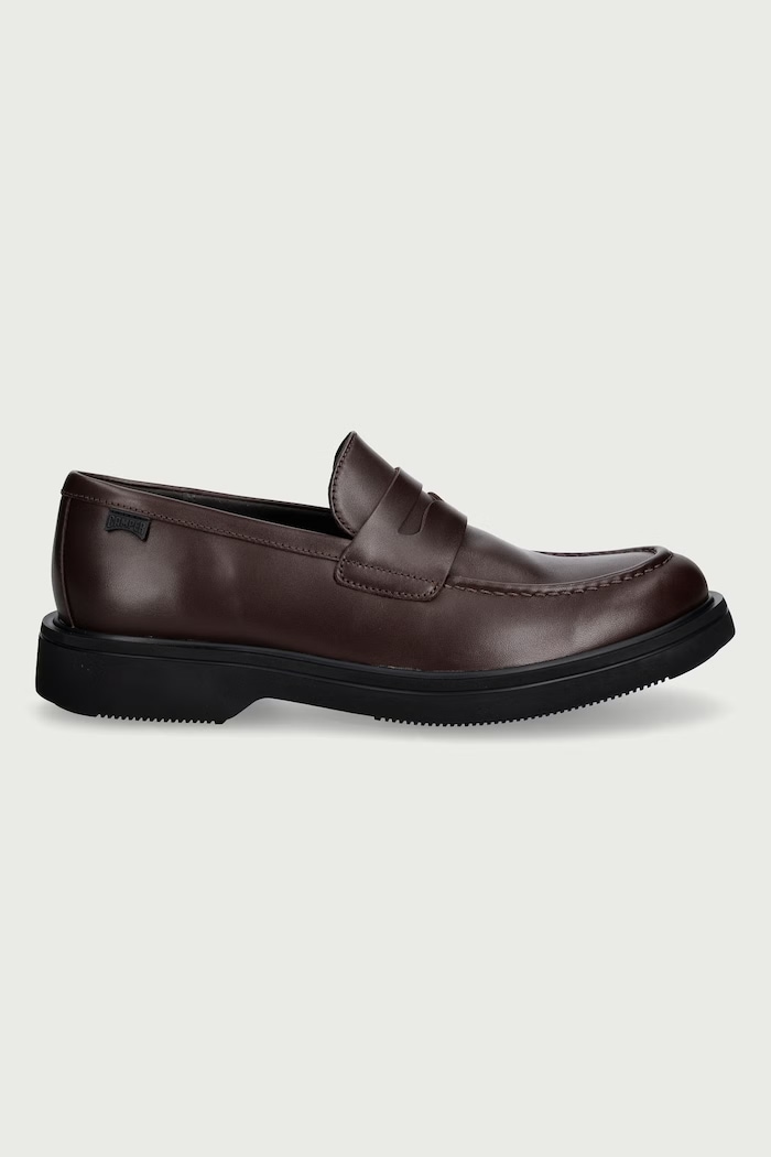 Camper Mokasíny pánske kožené Norman K101001.005 hnedá AW26