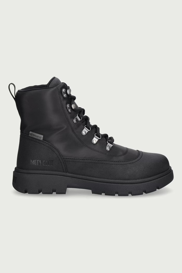Moon Boot Ορειβατικά μποτάκια Ανδρικά MB COMBAT BOOT NYLON WP 80D2520070.N001 μαύρο AW26
